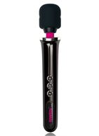 Черный вибростимулятор Training Master Ultra Powerful Rechargeable Body Wand (30,5 см)