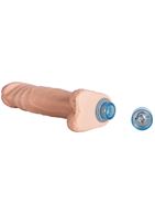Телесный вибратор Vibro Realistic Cock Dildo (18 см)