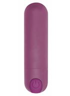 Фиолетовая перезаряжаемая вибропуля 7 Speed Rechargeable Bullet (7,7 см)