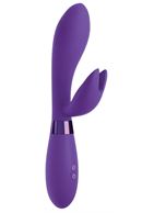 Фиолетовый вибратор-кролик #bestever Silicone Vibrator (21,2 см)