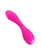 Розовый вибратор Devil Dick (16 см)