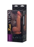 Вибратор-реалистик мулат TOYFA RealStick Elite Mulatto (19 см)