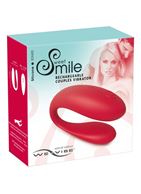 Красный вибратор для пар Sweet Smile We-Vibe