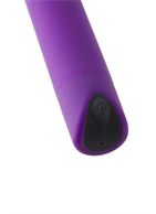 Фиолетовый мини вибратор POWERFUL BULLET