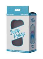 Прозрачный реалистичный мастурбатор Juicy Pussy Crystal Wave