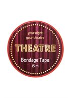 Красный бондажный скотч Theatre (15 м)
