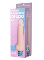 Телесный вибратор Vibro Realistic Cock Dildo (19,5 см)