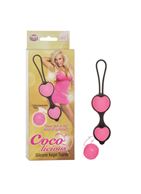 Розовые вагинальные шарики из силикона Coco Licious Kegel Balls 