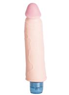 Телесный вибратор Vibro Realistic Cock Dildo (19 см)