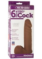 Насадка-реалистик мулат для трусиков Харнесс Vac-U-Lock 6" ULTRASKYN Cock (17,3 см)