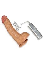 Кофейный вибратор Real Extreme Extra Girth 8.7 (22 см)