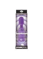 Фиолетовый вибромассажер с усиленной вибрацией BoomBoom Power Wand