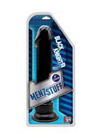 Чёрный анальный фаллоимитатор MENZSTUFF BLACK KNIGHT 9INCH BUTT PLUG - 23 см.