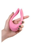 Розовый многофункциональный стимулятор для пар Satisfyer - Partner Multifun 2