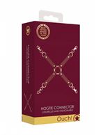 Бордовый крестообразный фиксатор Halo Hogtie Connector