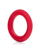 Красное эрекционное кольцо Caesar Silicone Ring