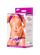 Телесный двусторонний мастурбатор Rich Fruit - вагина и анус