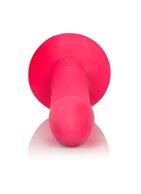 Розовый перезаряжаемый фаллоимитатор Luxe - Touch-Sensitive Vibrator