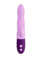 Сиреневый вибратор кролик Hello Rabbit (24,5 см)