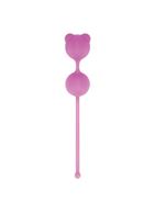 Розовые вагинальные шарики PUSSYNUT DOUBLE SILICONE