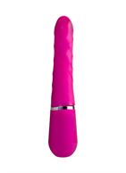 Розовый нереалистичный вибратор Ailighter Smart Telescopic Lover (27,1 см)