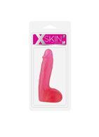 Розовый фаллоимитатор XSKIN 7 DONG (18 см)