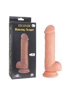 Телесный вибратор реалистик The Expert (18 см)