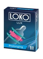 Стимулирующая насадка на пенис LOKO LUX с продлевающим эффектом