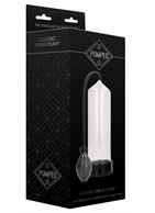 Прозрачная ручная вакуумная помпа для мужчин Classic Penis Pump