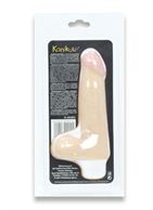 Насадка на пояс Harness с мошонкой Real body - 17,5 см.
