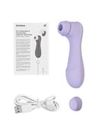 Сиреневый вакуумный стимулятор клитора Satisfyer Pro 2 Generation 3