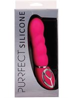 Розовый водонепроницаемый вибратор PURRFECT SILICONE VIBRATOR PINK