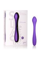 Фиолетовый перезаряжаемый вибратор Silhouette S10 - 16,5 см.