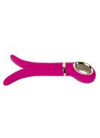 Розовый анатомический вибромассажер Fun Toys Gvibe 2 - 18 см.