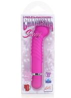 Розовый вибромассажер 10-Function Charisma Sassy - 19,75 см.