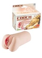 Нежный розовый мастурбатор Cooch