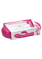 Розовый вибратор кролик Lux (20 см)