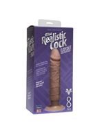 Вибратор-мулат The Realistic Cock - ULTRASKYN 8” Without Balls Vibrating (24,1 см)