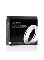 Серебристое эрекционное кольцо Heavy Cock Ring Size S
