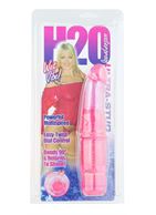 Розовый вибратор H2O ULTRA STUD WATERPROOF VIBRATOR - 17 см.