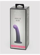 Фиолетовый, меняющий цвет фаллоимитатор Feel It Baby Colour-Changing Silicone G-Spot Dildo (17,8 см)