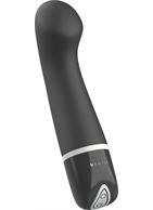 Черный G-вибростимулятор Bdesired Deluxe Curve (15,2 см)
