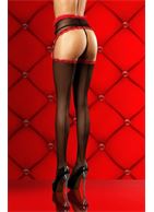 Оригинальные колготки Lust stockings с вырезом, похожим на сердце