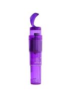 Фиолетовый клиторальный стимулятор-ракета с дельфином GOOD VIBES DOLPHIN VIBRATOR