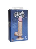 Вибромассажер-реалистик на присоске The Realistic Cock ULTRASKYN Vibrating 6” (21,6 см)
