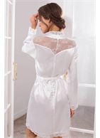 Халат с кружевом Lady in White