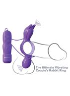 Эрекционное кольцо с вибрацией His And Hers Ultimate Rabbit