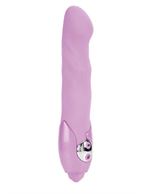 Вибромассажер Charlotte 5-Function Silicone Rotating  Vibrating Massager с ротацией из силикона фи