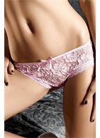 Розовые кружевные трусики-шортики Dolce Vita