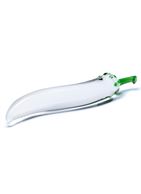 Стеклянный фаллос-перчик Naturals Chilly Pepper (18 см)